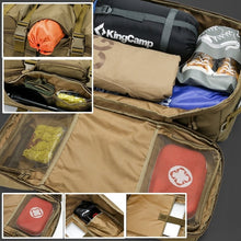 Lade das Bild in den Galerie-Viewer, Outdoor Rucksack 50 -  65 L mit Molle-System
