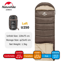 Lade das Bild in den Galerie-Viewer, Ultraleichter Comfort Outdoor Winter Schlafsack
