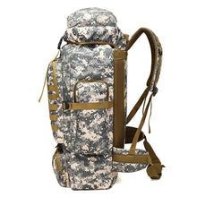 Lade das Bild in den Galerie-Viewer, Wasserdichter Camouflage Rucksack 60L
