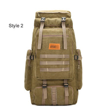 Lade das Bild in den Galerie-Viewer, 60 L Taktischer Militär-Rucksack für den Outdoorbereich mit Molle System
