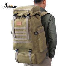 Lade das Bild in den Galerie-Viewer, 60 L Taktischer Militär-Rucksack für den Outdoorbereich mit Molle System
