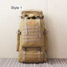 Lade das Bild in den Galerie-Viewer, 60 L Taktischer Militär-Rucksack für den Outdoorbereich mit Molle System
