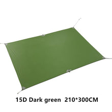 Lade das Bild in den Galerie-Viewer, Ultraleichte Plane Mini Campingmatte Zelt 15D Nylon Silikon
