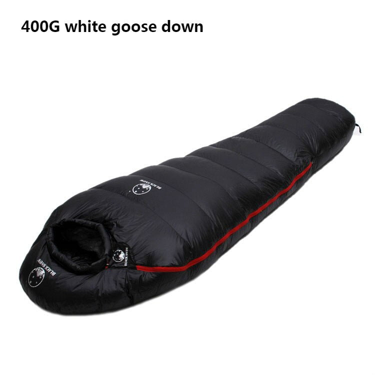 Winter Outdoor Camping Mumien Weiche Gänsedaunen Schlafsack