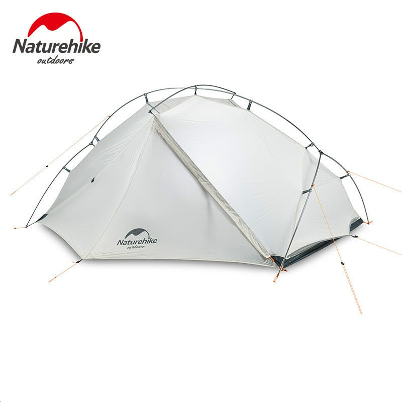 ‎Naturehike New Vik Series Ultralight Wasserdichtes weißes Outdoor-Campingzelt für 1-2 Person