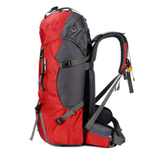 Lade das Bild in den Galerie-Viewer, free knight 60L Wasserdichter Rucksack, ultraleichter, packbarer Outdoor-Rucksack mit Regenschutz
