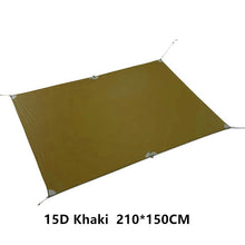 Lade das Bild in den Galerie-Viewer, Ultraleichte Plane Mini Campingmatte Zelt 15D Nylon Silikon
