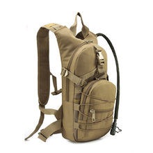 Lade das Bild in den Galerie-Viewer, ‎Leichter Rucksack Outdoor Wandern Militär Rucksack Camping Tagesrucksack‎ mit Wasserbeutel
