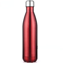 Lade das Bild in den Galerie-Viewer, 350/500/750/1000ml Stahl Wasserflasche Thermosflasche heiß und kalt isoliert Vakuumflasche Sport‎
