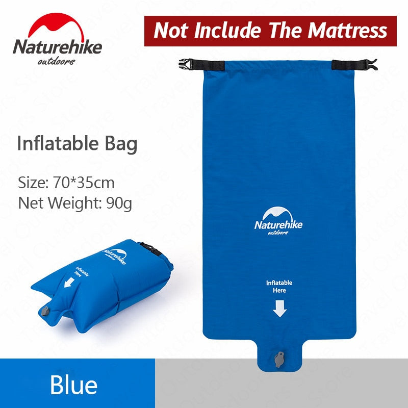 ‎Naturehike Aufblasbare Campingmatte mit Handpumpe