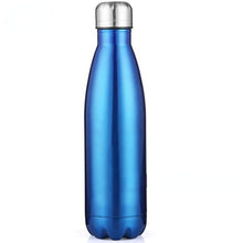 Lade das Bild in den Galerie-Viewer, 350/500/750/1000ml Stahl Wasserflasche Thermosflasche heiß und kalt isoliert Vakuumflasche Sport‎
